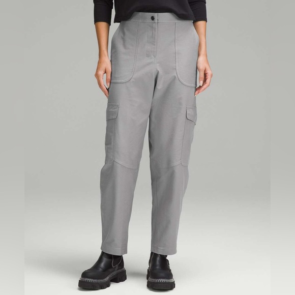 lululemon athletica Pants - Lululemon Light Utilitech Cargo Pocket High-Rise Pant - Rhino Grey